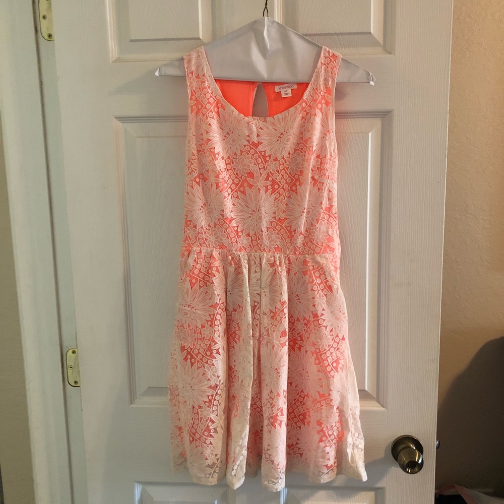 Medium Lace Overlay Dress